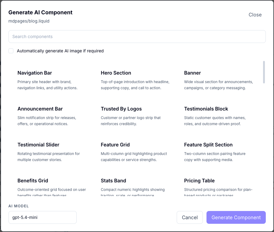 generate ai component.png